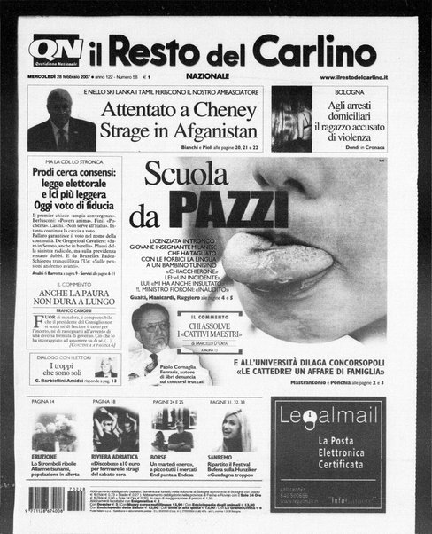 Il Resto del Carlino : giornale dell'Emilia